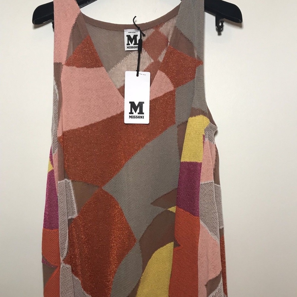 Missoni Knit Womens Sleeveless Top, Size 40 (Europ - Picture 1 of 6